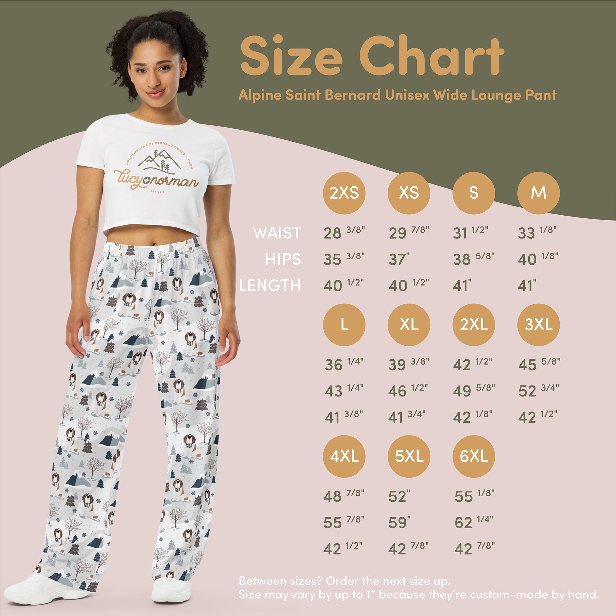 Alpine Saint Unisex Wide Lounge Pants - Lucy + Norman