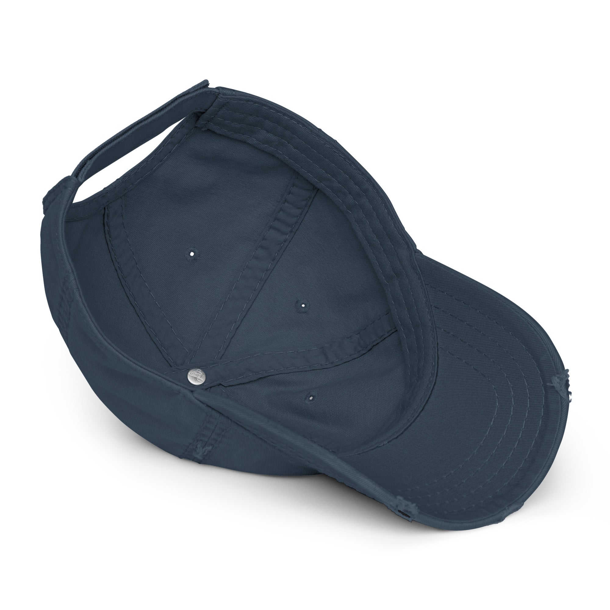 Choose Your Phrase Saint Bernard Embroidered Distressed Hat