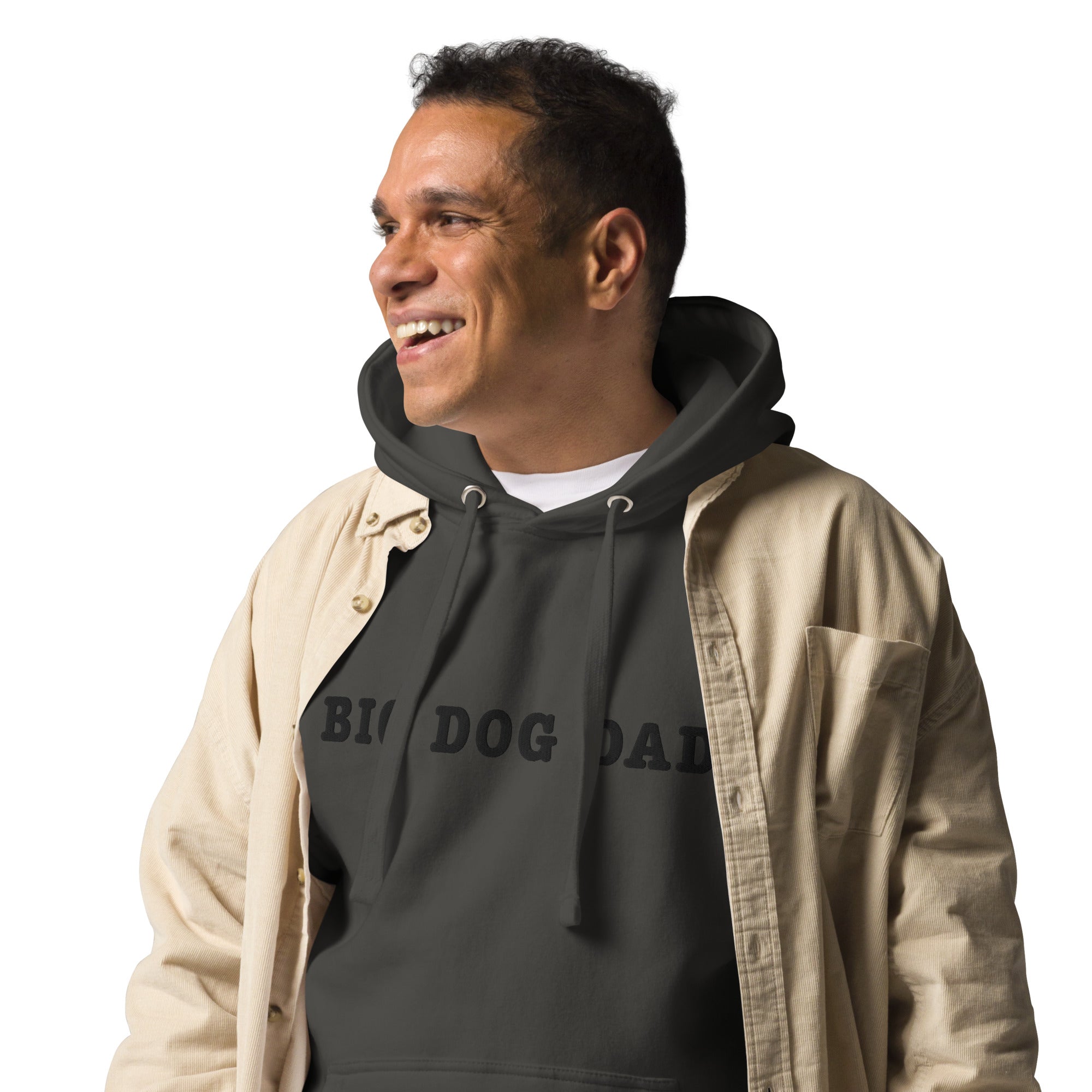 Big Dog Dad Embroidered Hoodie