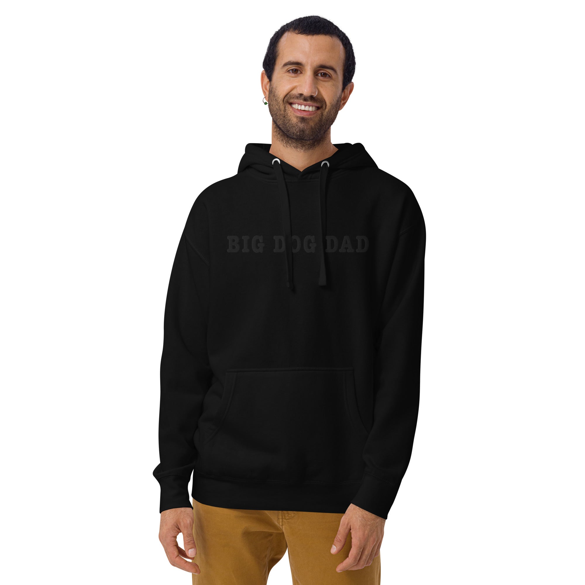 Big Dog Dad Embroidered Hoodie