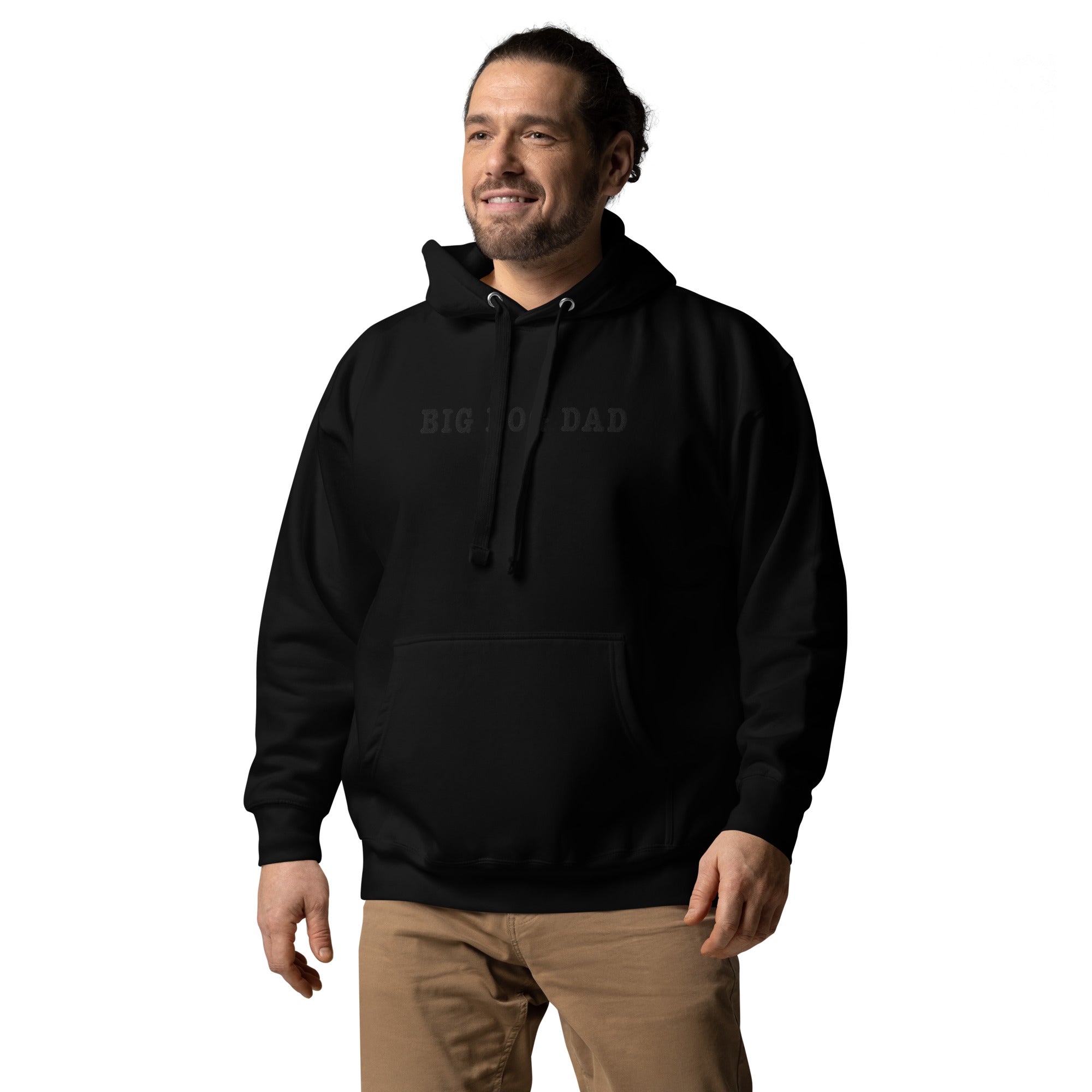 Big Dog Dad Embroidered Hoodie