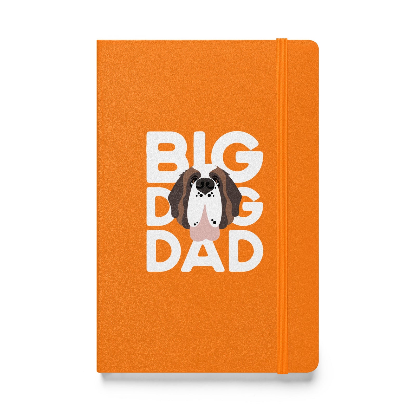 Big Dog Dad Hardcover Notebook - Lucy + Norman