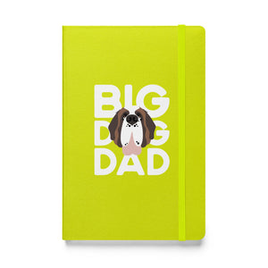 Big Dog Dad Hardcover Notebook - Lucy + Norman