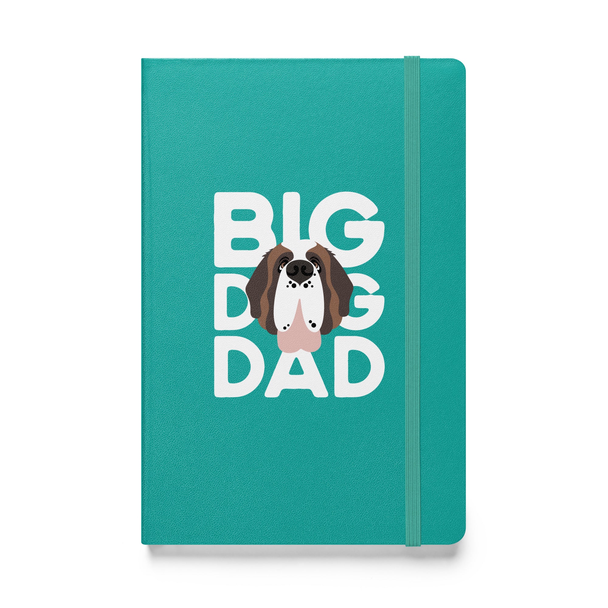 Big Dog Dad Hardcover Notebook - Lucy + Norman