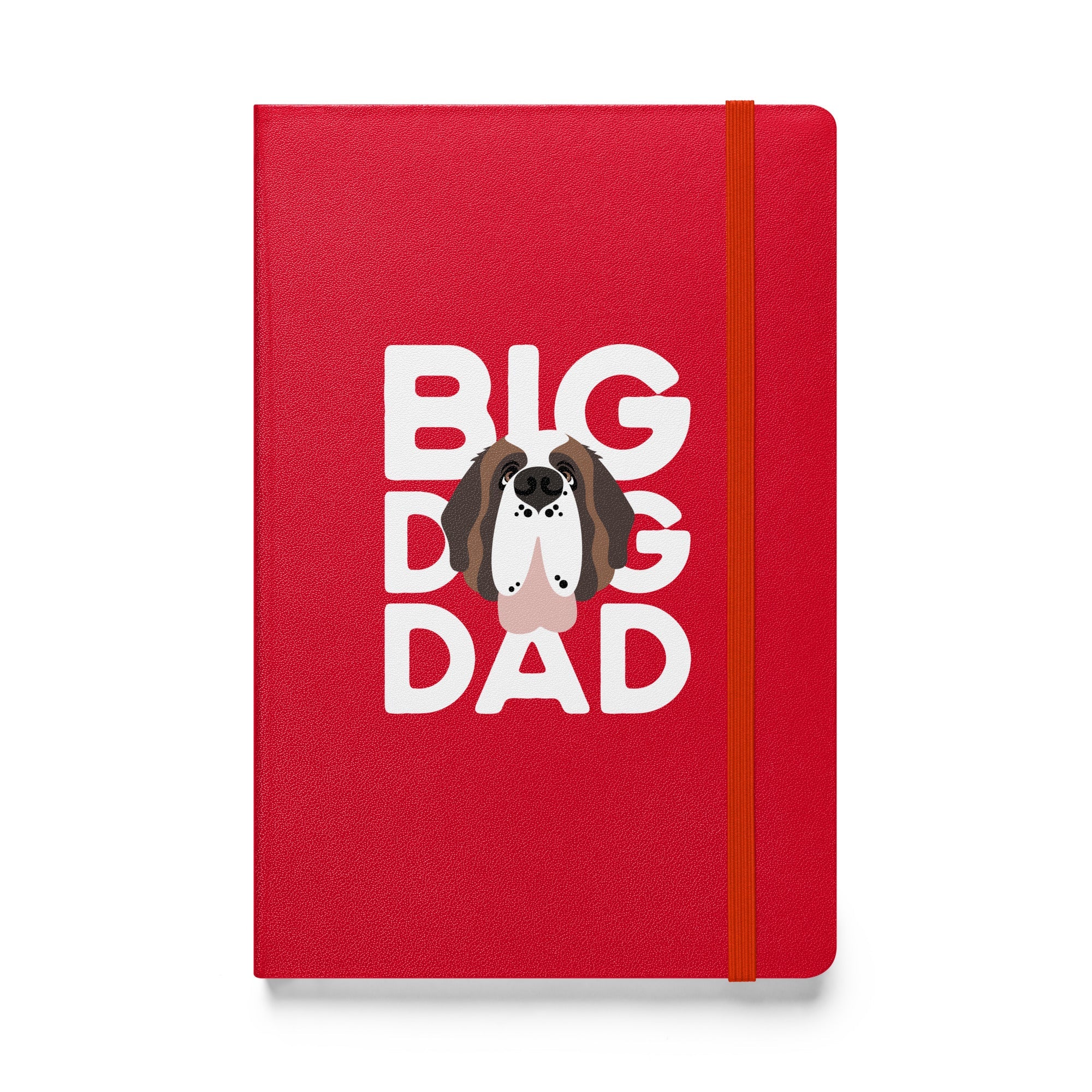 Big Dog Dad Hardcover Notebook - Lucy + Norman