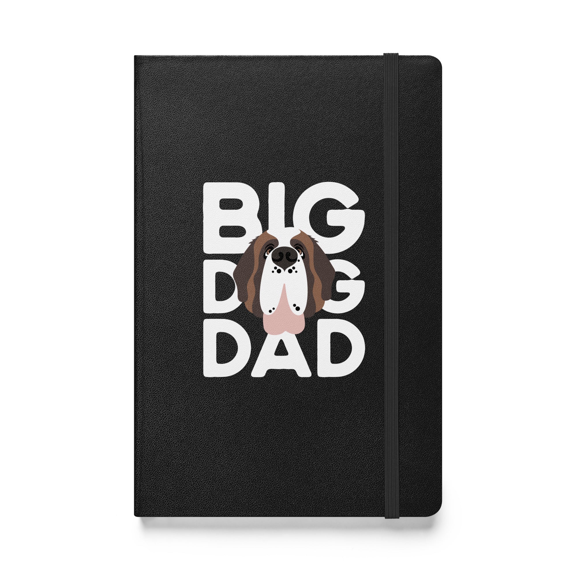 Big Dog Dad Hardcover Notebook - Lucy + Norman