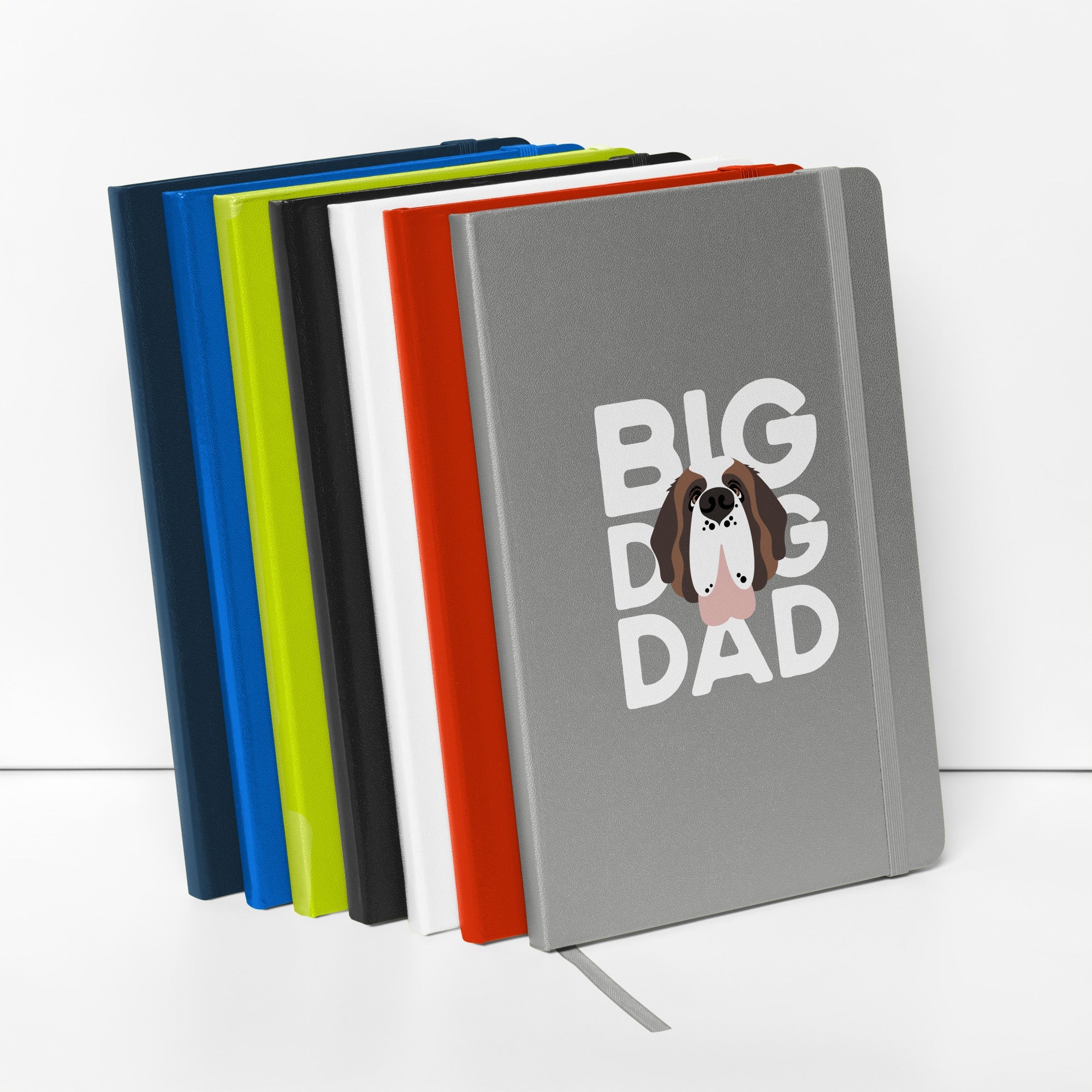 Big Dog Dad Hardcover Notebook - Lucy + Norman