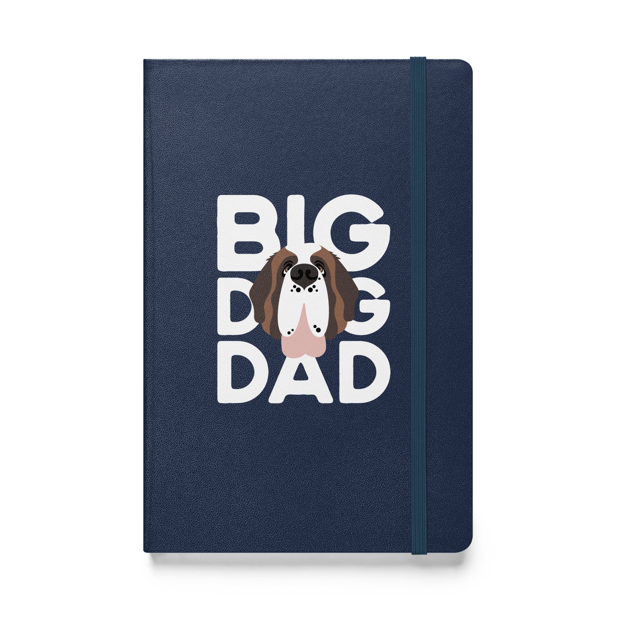 Big Dog Dad Hardcover Notebook - Lucy + Norman