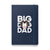 Big Dog Dad Hardcover Notebook - Lucy + Norman