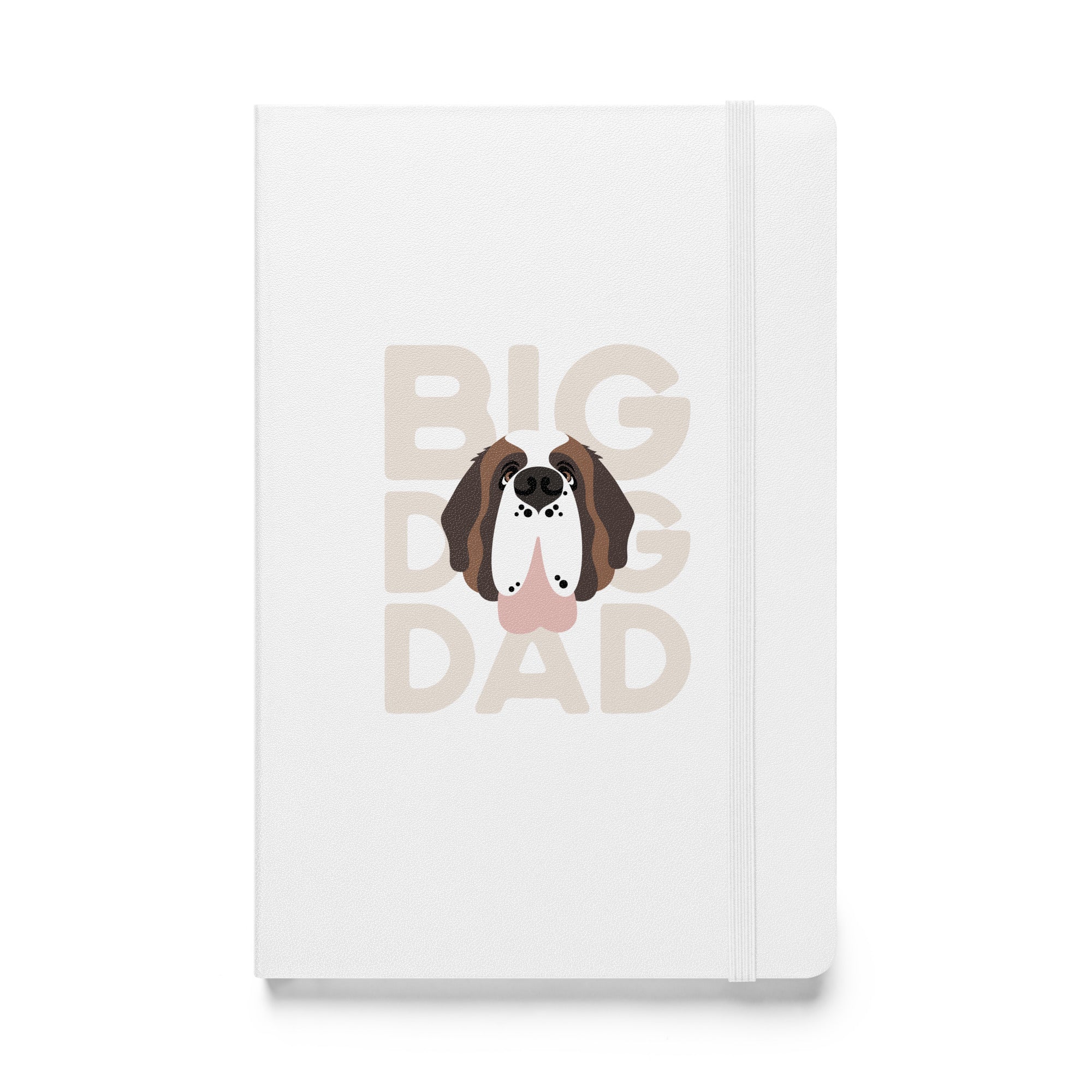 Big Dog Dad Hardcover Notebook - Lucy + Norman