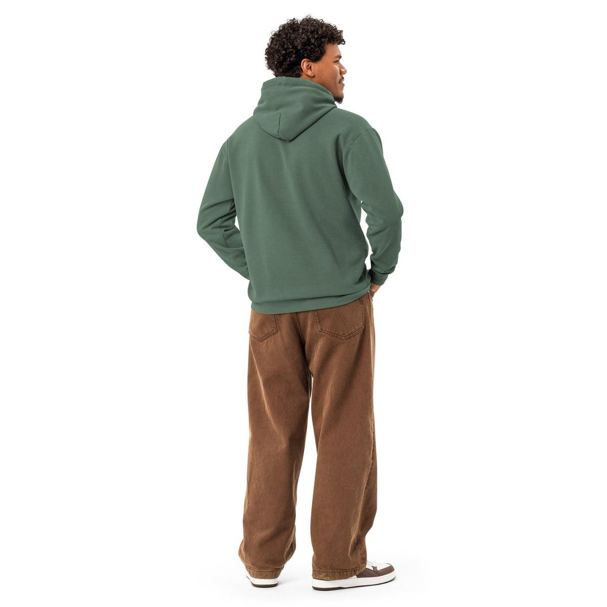 Big Dog Dad Saint Bernard Barrel Comfort Colors® Hoodie - Lucy + Norman