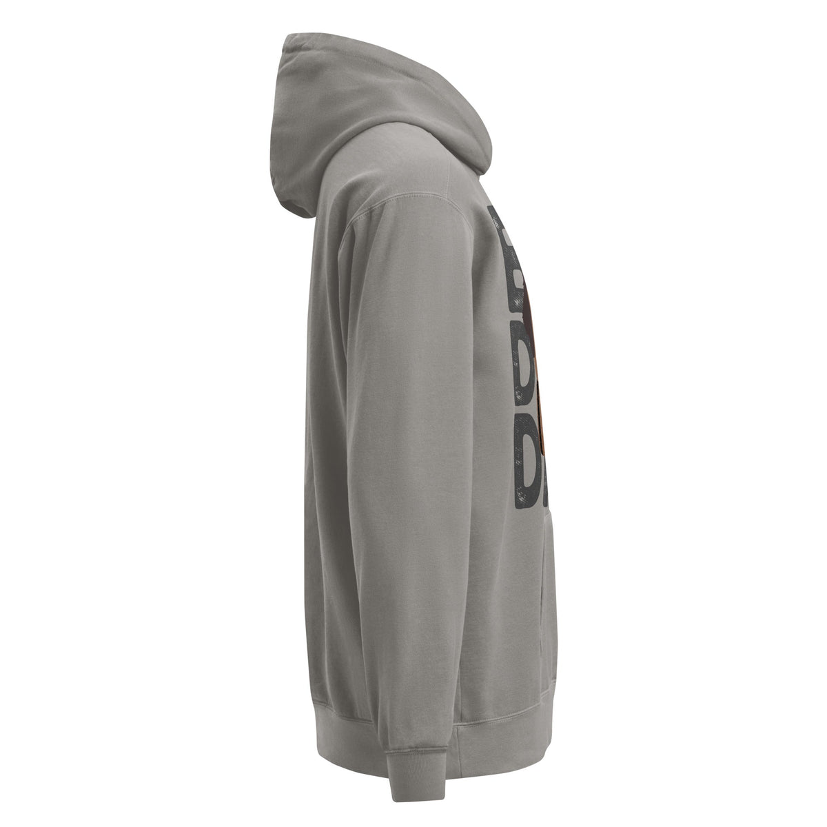 Big Dog Dad Saint Bernard Barrel Comfort Colors® Hoodie - Dark Grey - Lucy + Norman