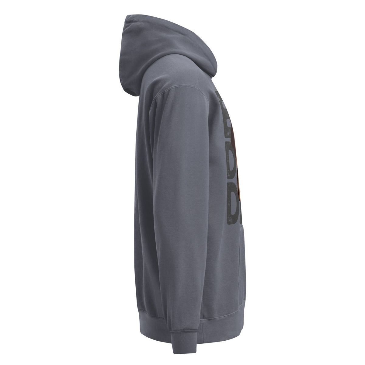 Big Dog Dad Saint Bernard Barrel Comfort Colors® Hoodie - Dark Grey - Lucy + Norman