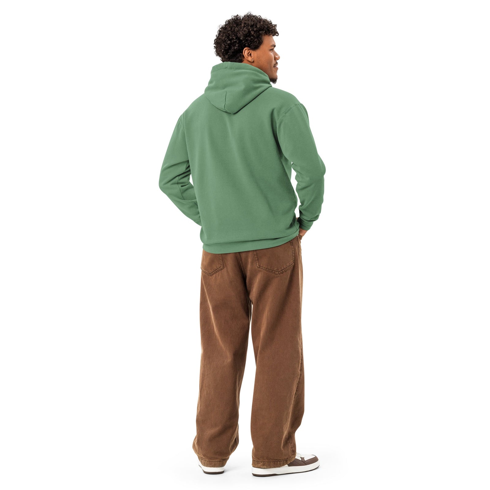 Big Dog Dad Saint Bernard Barrel Comfort Colors® Hoodie - Dark Grey - Lucy + Norman