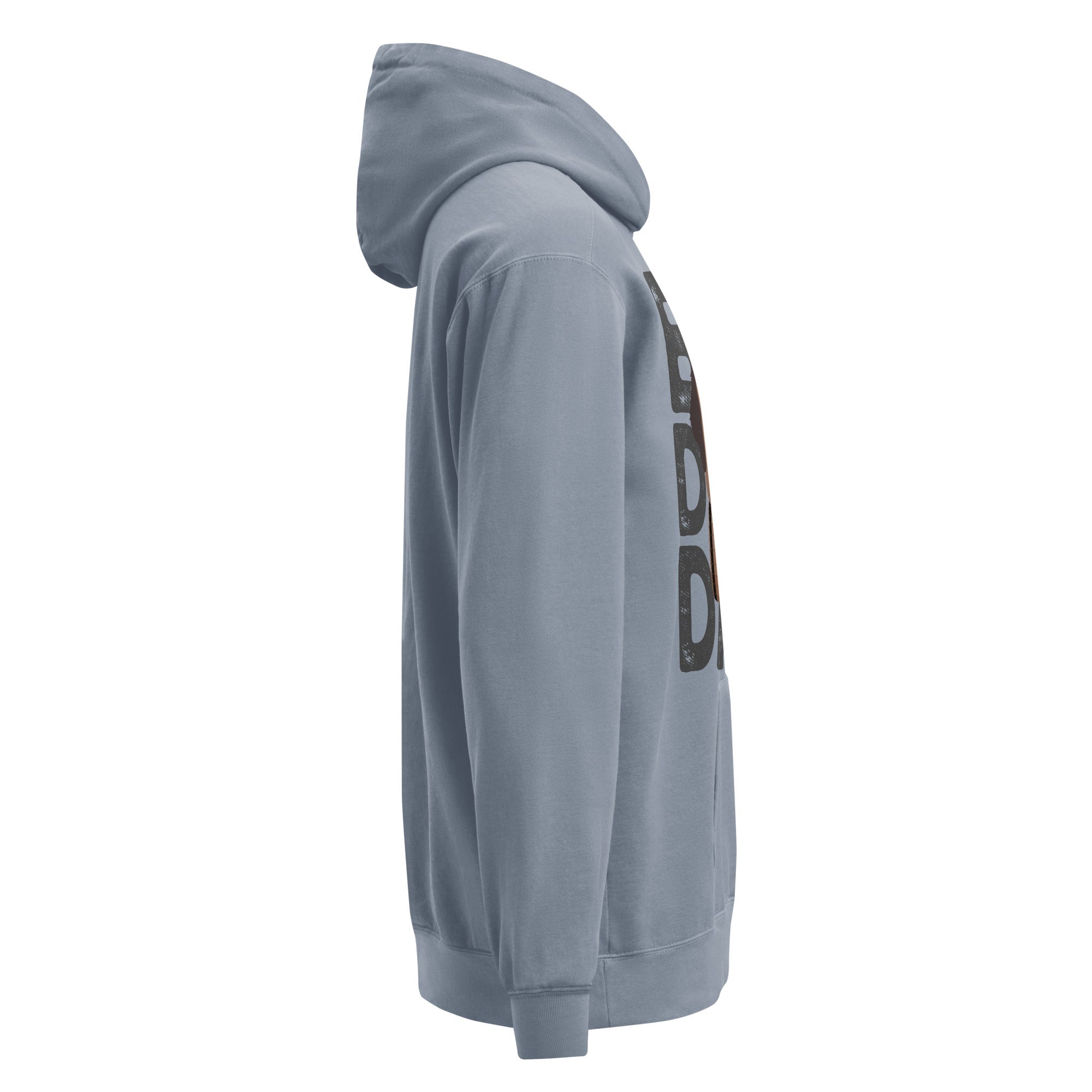 Big Dog Dad Saint Bernard Barrel Comfort Colors® Hoodie - Dark Grey - Lucy + Norman