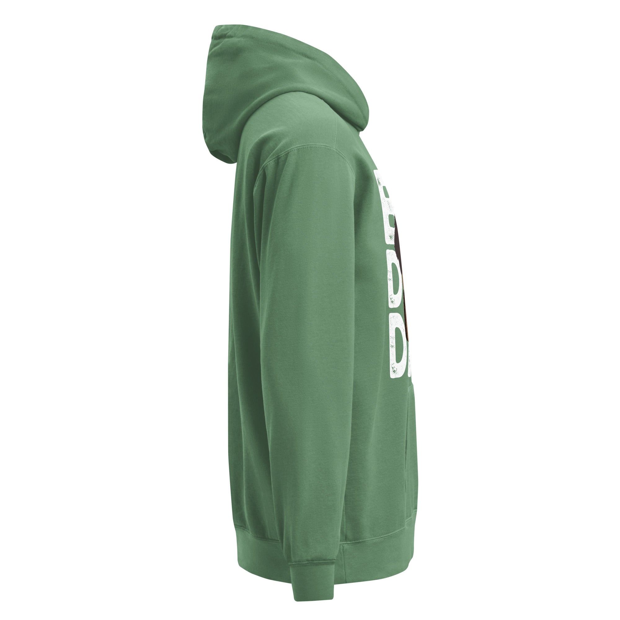 Big Dog Dad Saint Bernard Barrel Comfort Colors® Hoodie - Halftone - Lucy + Norman