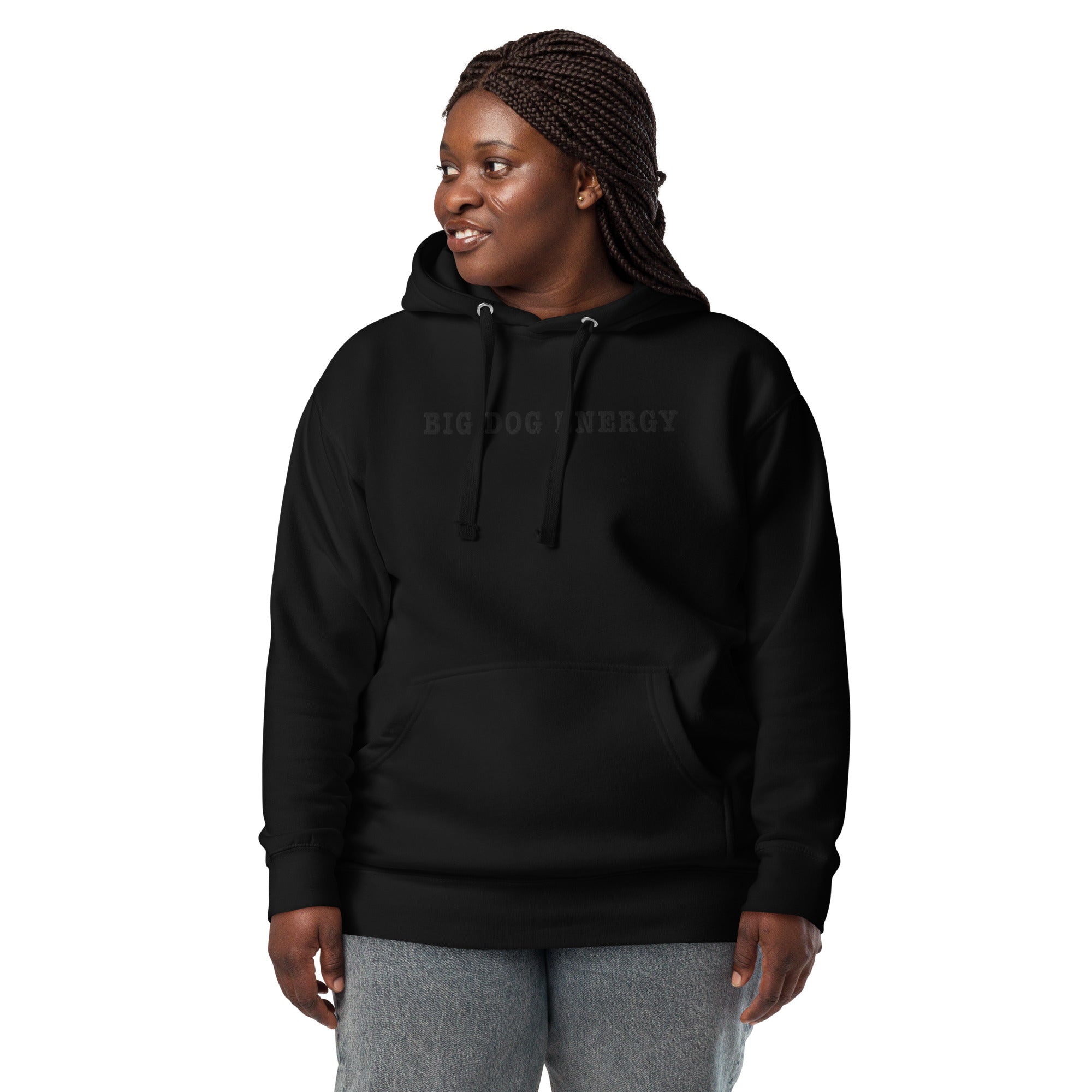 Big Dog Energy Embroidered Hoodie - Lucy + Norman