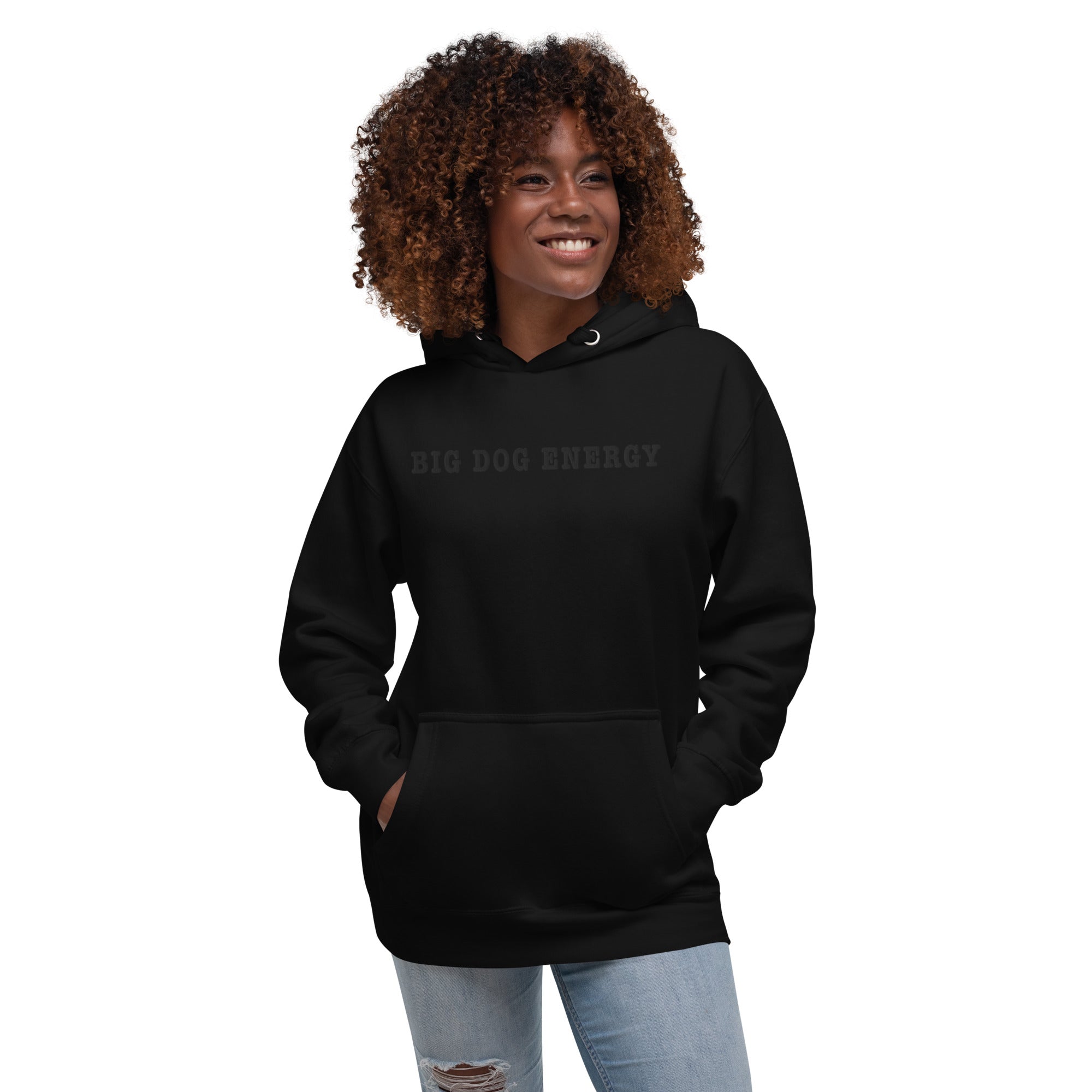 Big Dog Energy Embroidered Hoodie - Lucy + Norman