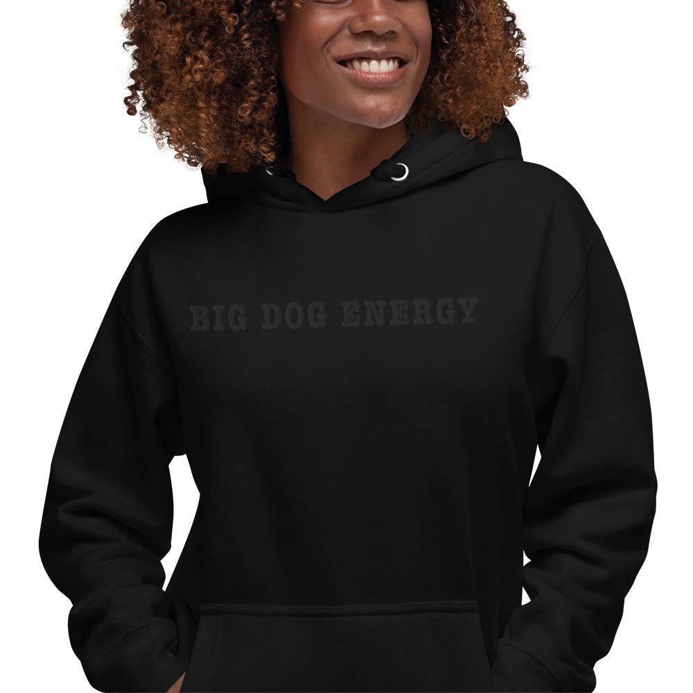 Big Dog Energy Embroidered Hoodie - Lucy + Norman