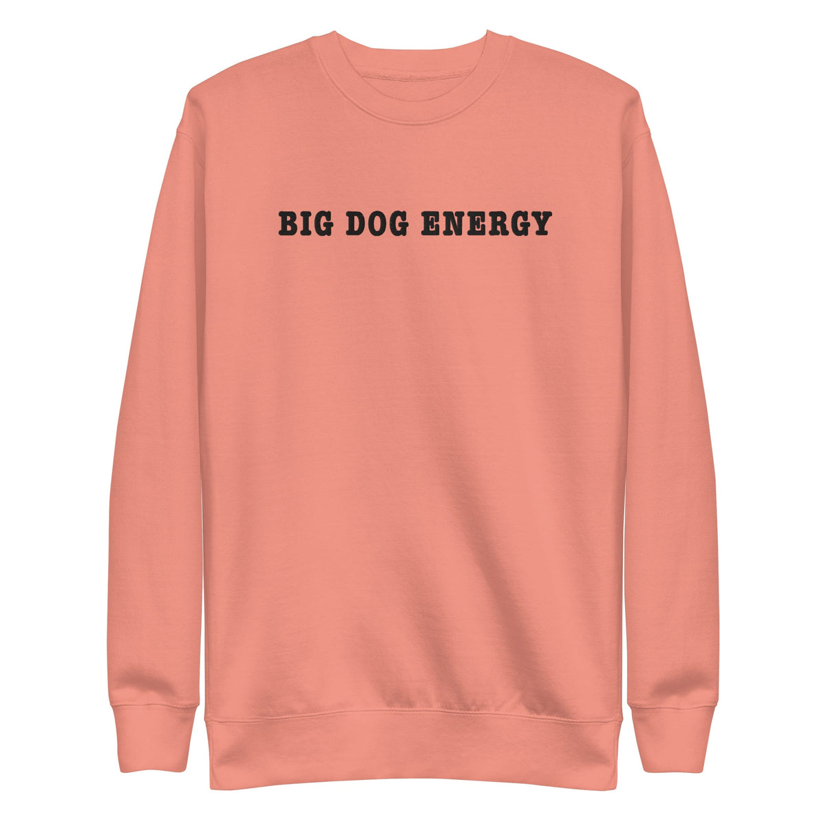 Big Dog Energy Embroidered Premium Sweatshirt - Lucy + Norman