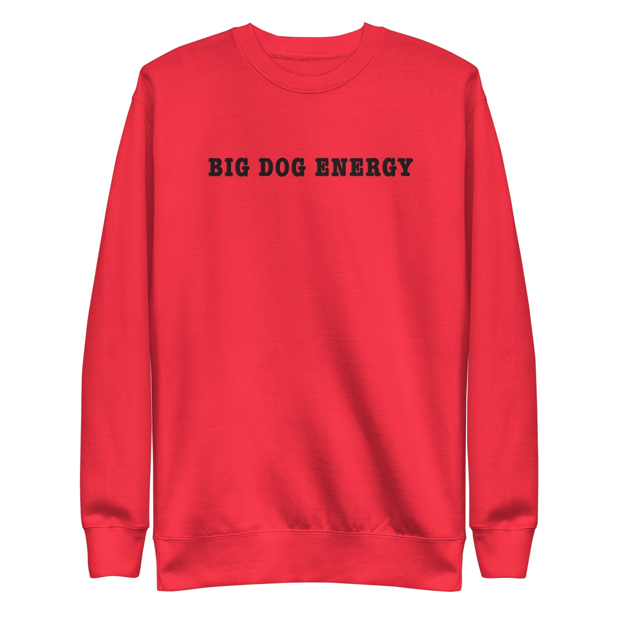 Big Dog Energy Embroidered Premium Sweatshirt - Lucy + Norman