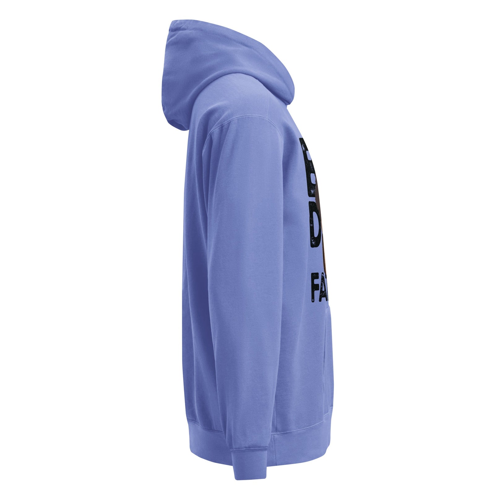 Big Dog Father Saint Bernard Comfort Colors® Hoodie - Black - Lucy + Norman