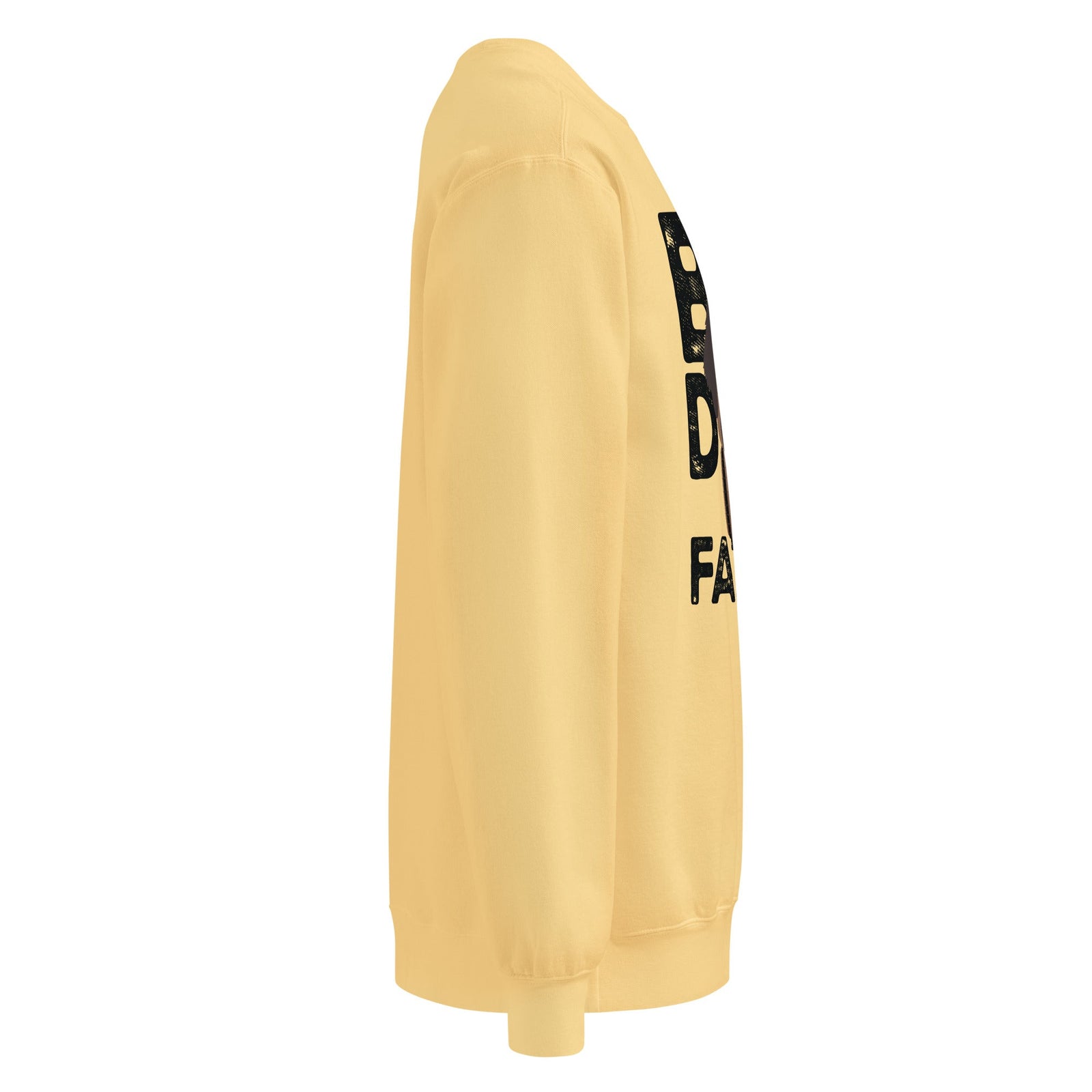 Big Dog Father Saint Bernard Comfort Colors® Sweatshirt - Black - Lucy + Norman