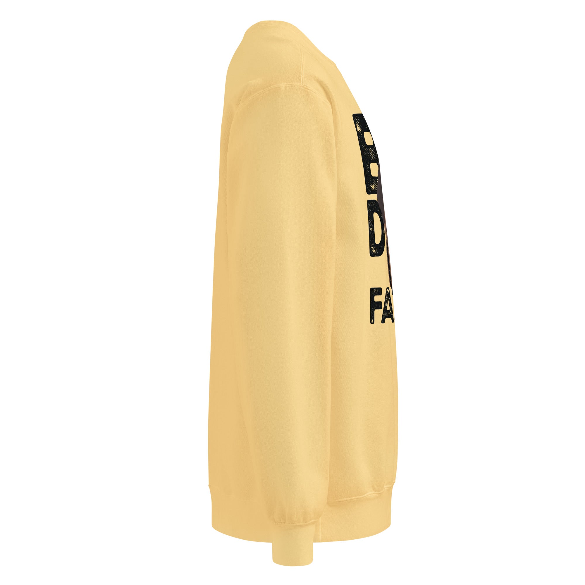 Big Dog Father Saint Bernard Comfort Colors® Sweatshirt - Black - Lucy + Norman