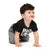 Child wearing a black t-shirt with 'BIG DOG KID' and a Saint Bernard dog graphic on a white background.