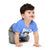 Child wearing a blue t-shirt with 'BIG DOG KID' and a Saint Bernard dog graphic on a white background.