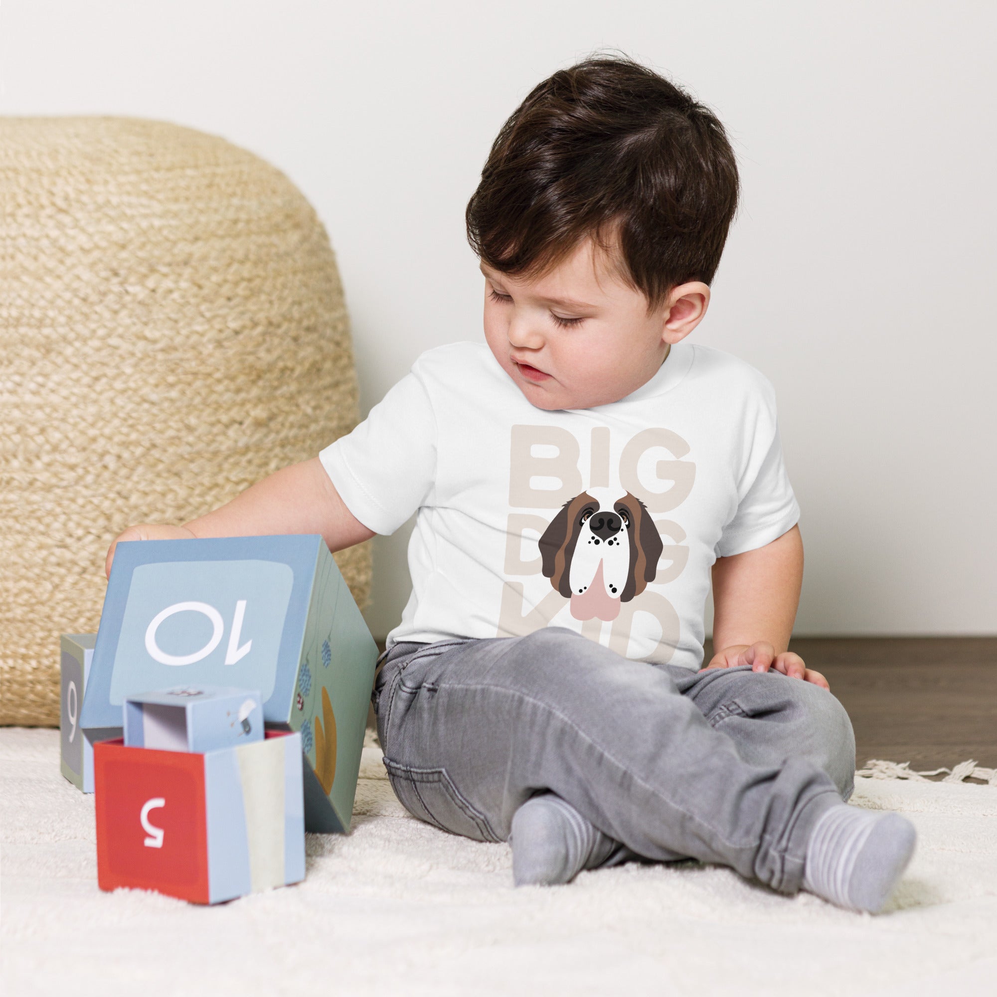Big Dog Kid Toddler Short Sleeve Tee - Lucy + Norman