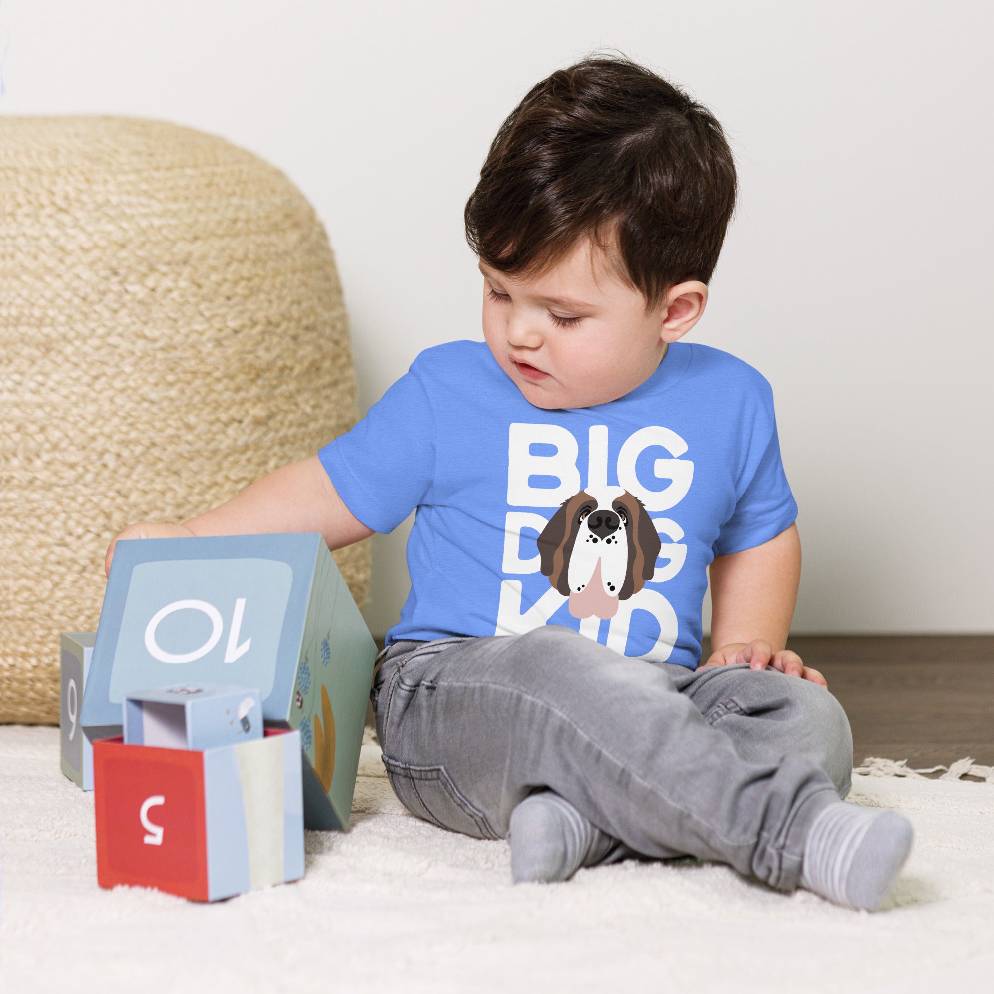 Big Dog Kid Toddler Short Sleeve Tee - Lucy + Norman