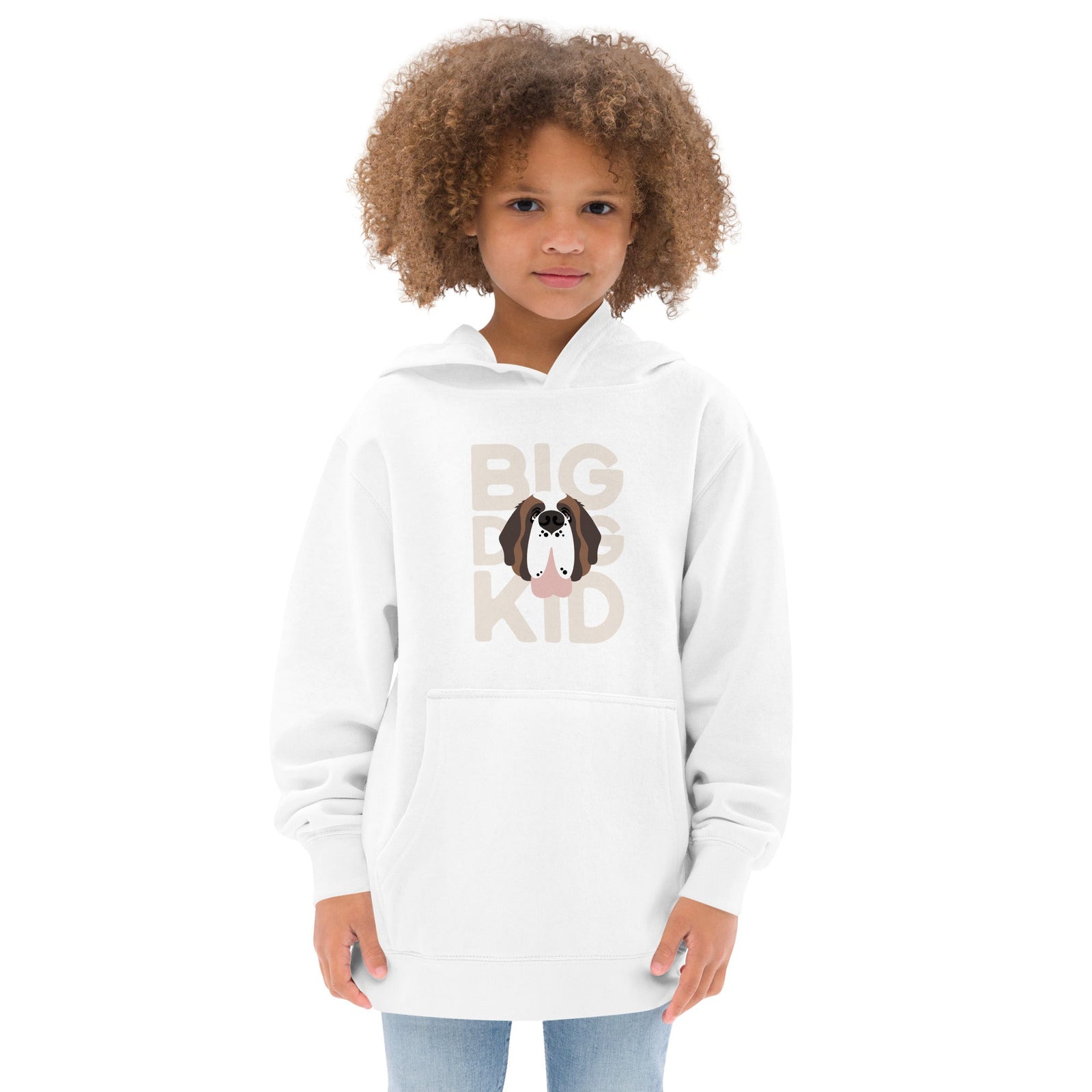 Big Dog Kid Youth Fleece Hoodie - Lucy + Norman