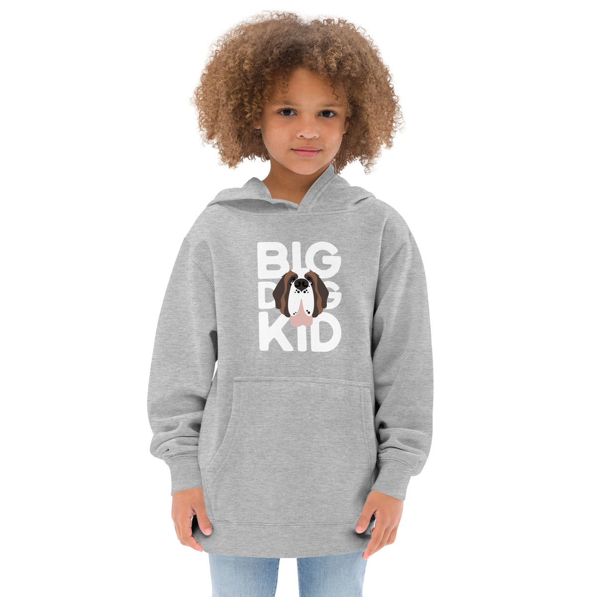 Big Dog Kid Youth Fleece Hoodie - Lucy + Norman