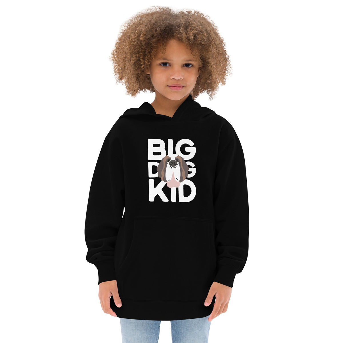 Big Dog Kid Youth Fleece Hoodie - Lucy + Norman