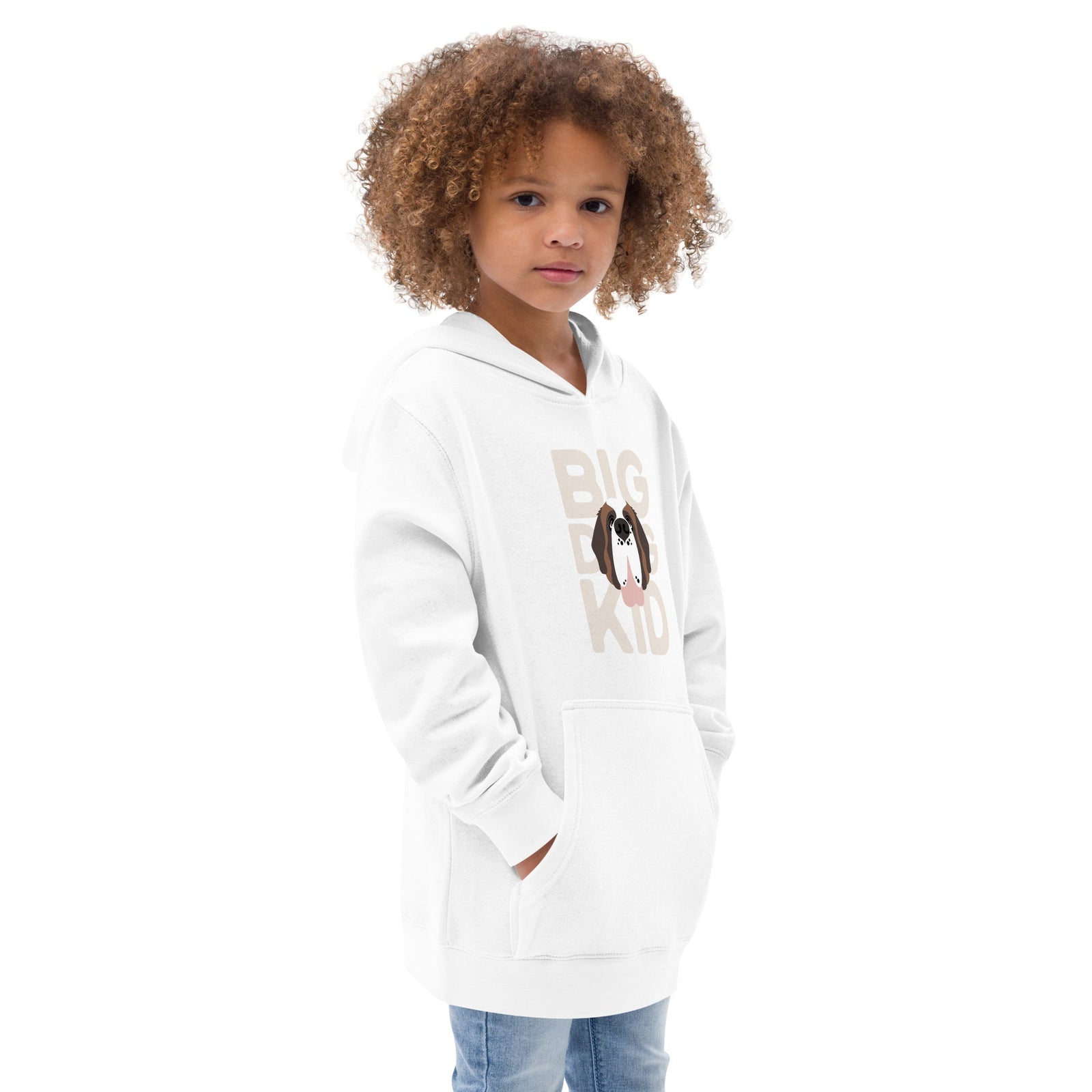 Big Dog Kid Youth Fleece Hoodie - Lucy + Norman