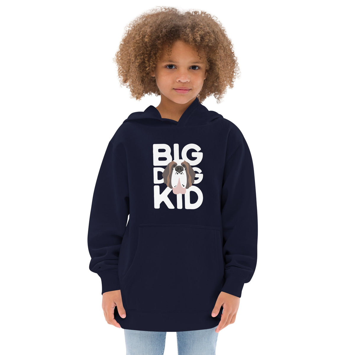 Big Dog Kid Youth Fleece Hoodie - Lucy + Norman