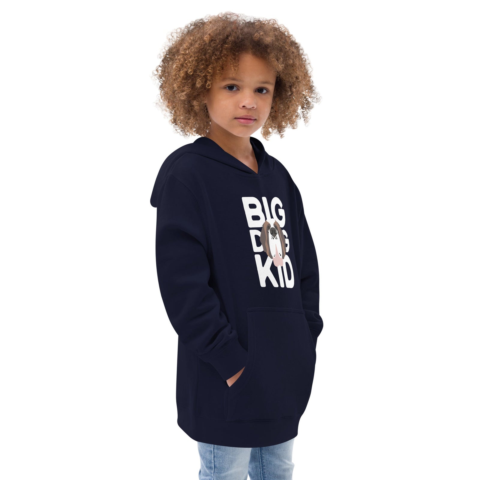 Big Dog Kid Youth Fleece Hoodie - Lucy + Norman
