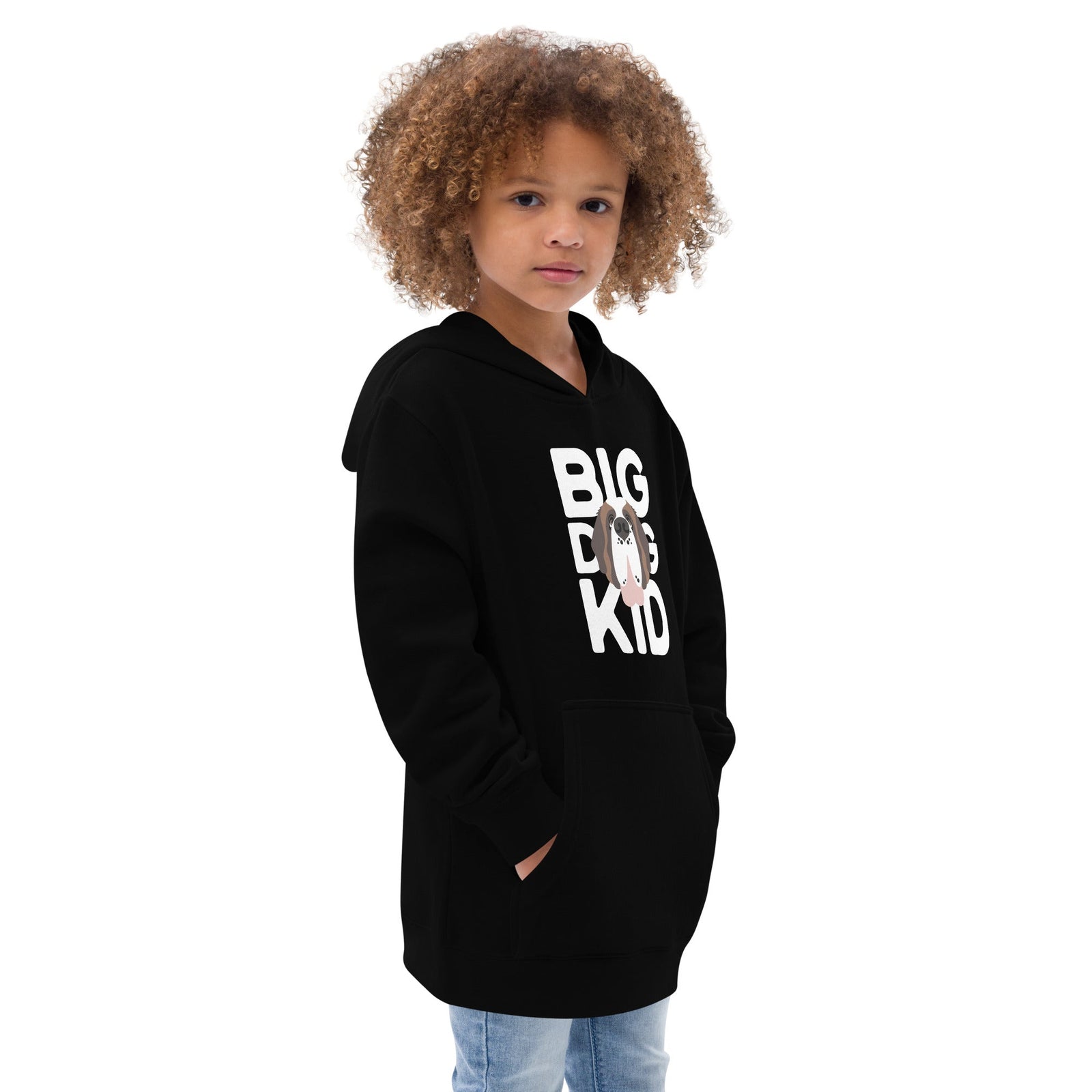 Big Dog Kid Youth Fleece Hoodie - Lucy + Norman