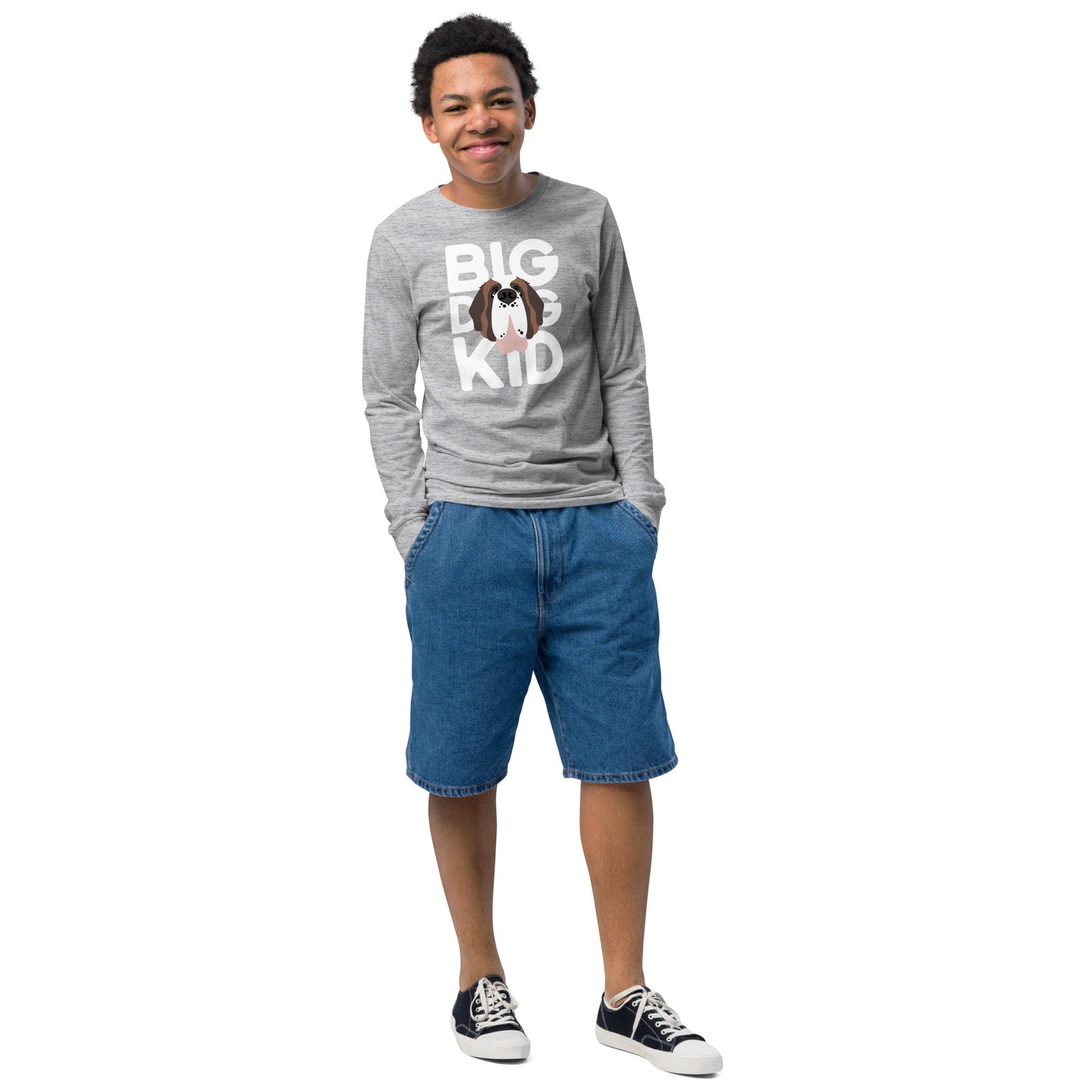 Big Dog Kid Youth Long Sleeve Tee - Lucy + Norman