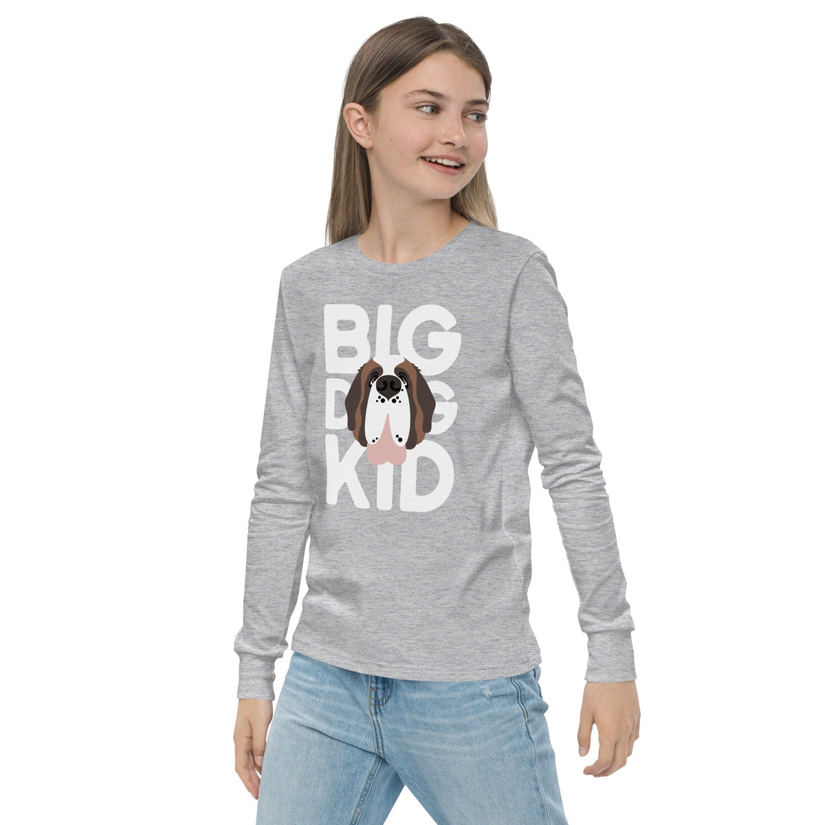 Big Dog Kid Youth Long Sleeve Tee - Lucy + Norman