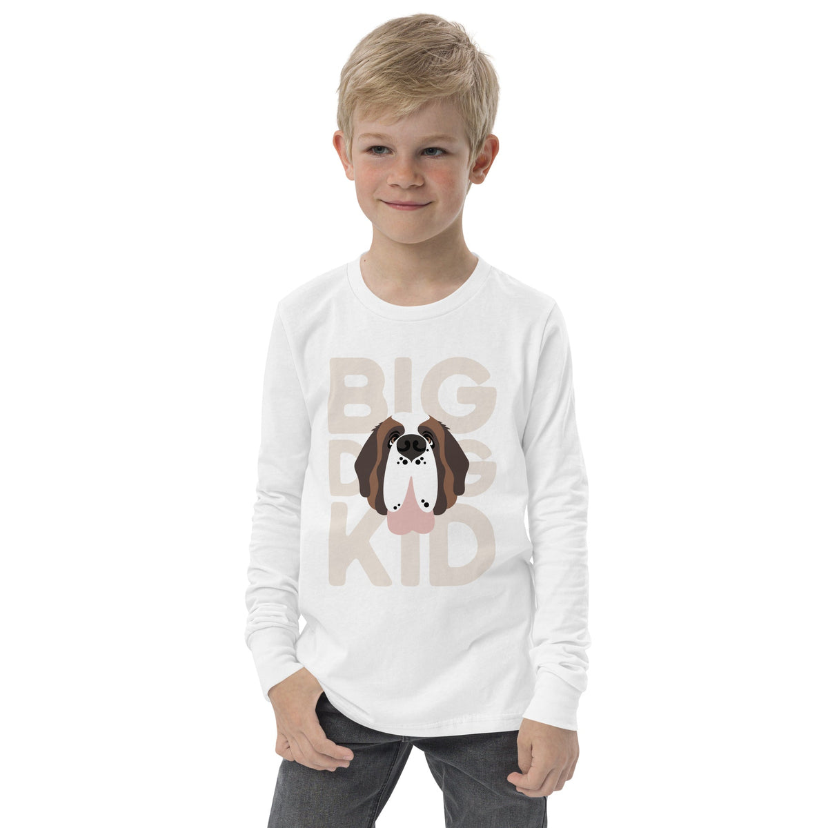 Big Dog Kid Youth Long Sleeve Tee - Lucy + Norman