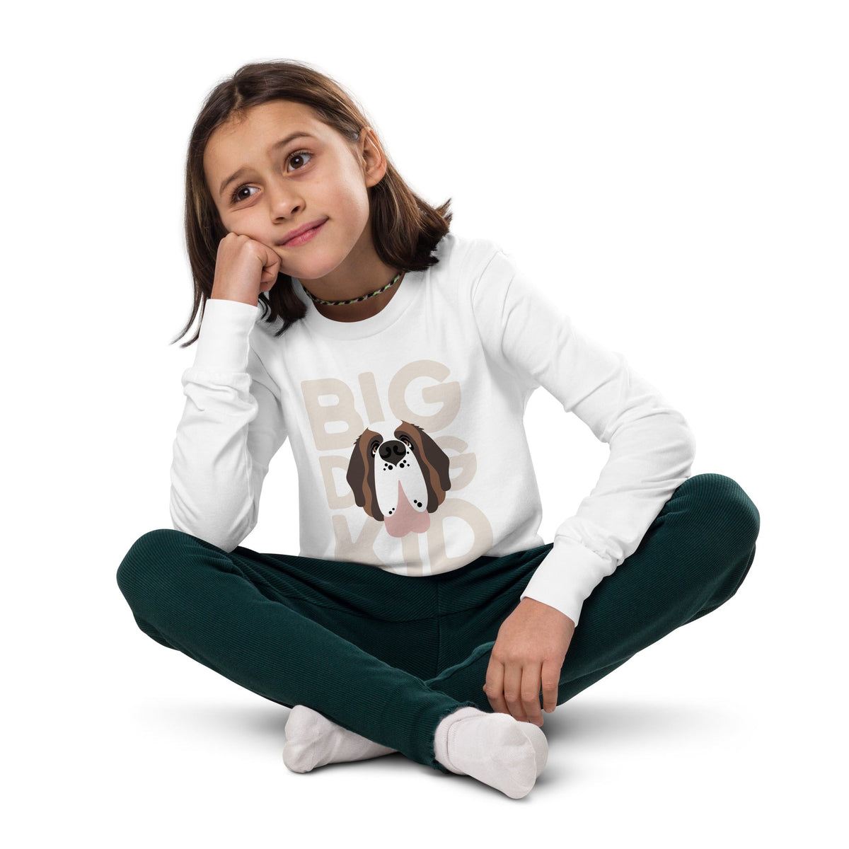 Big Dog Kid Youth Long Sleeve Tee - Lucy + Norman