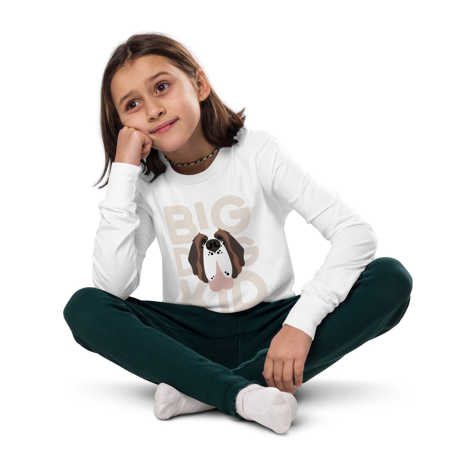 Big Dog Kid Youth Long Sleeve Tee - Lucy + Norman