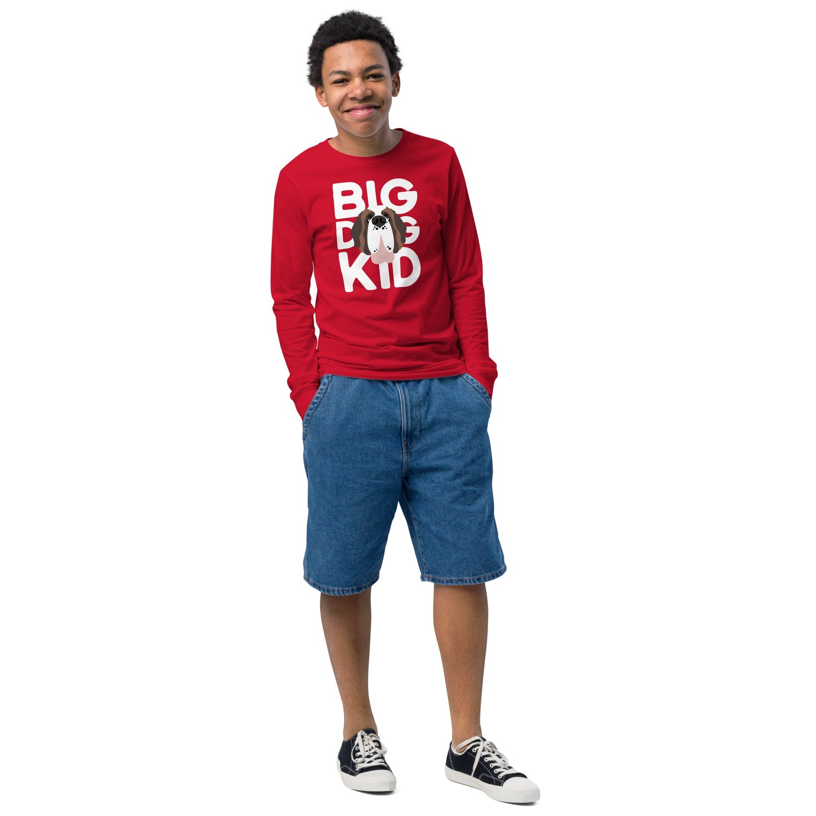 Big Dog Kid Youth Long Sleeve Tee - Lucy + Norman