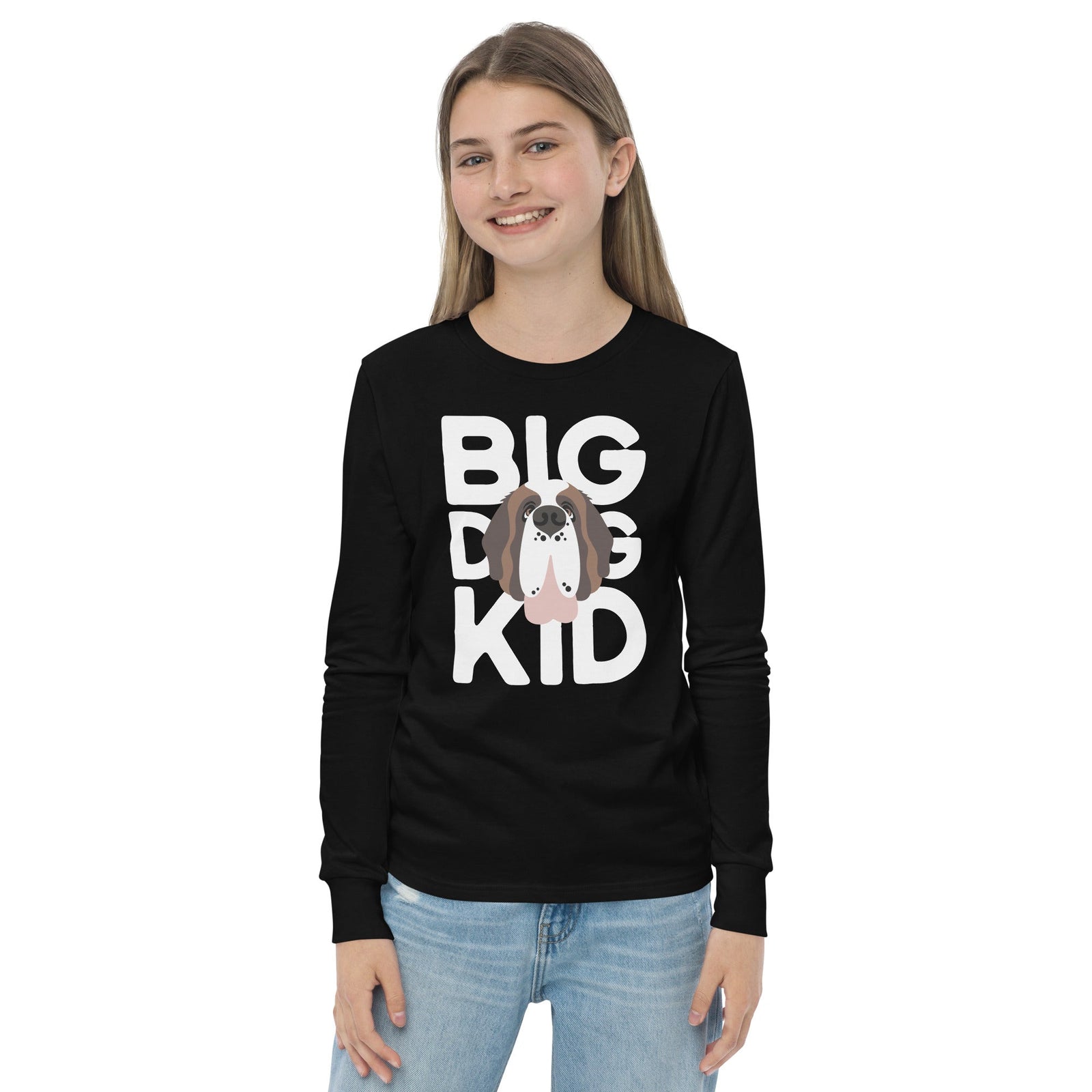Big Dog Kid Youth Long Sleeve Tee - Lucy + Norman