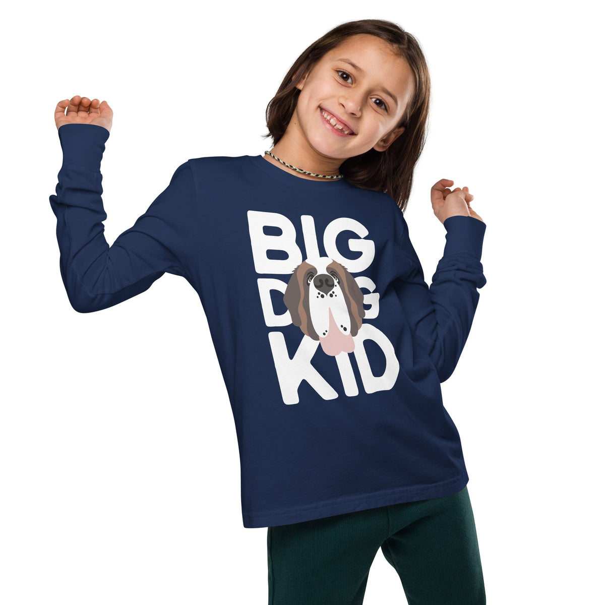 Big Dog Kid Youth Long Sleeve Tee - Lucy + Norman
