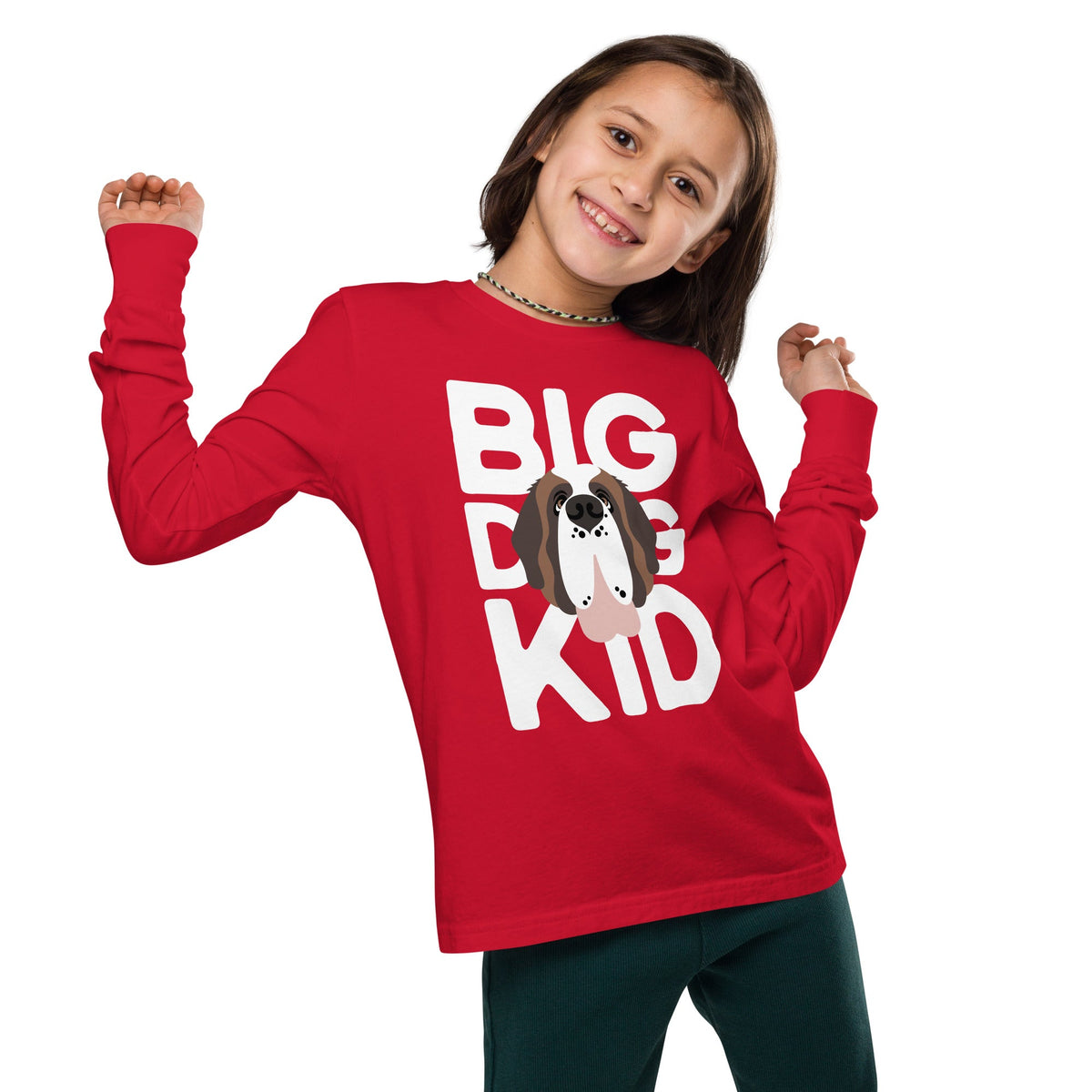 Big Dog Kid Youth Long Sleeve Tee - Lucy + Norman