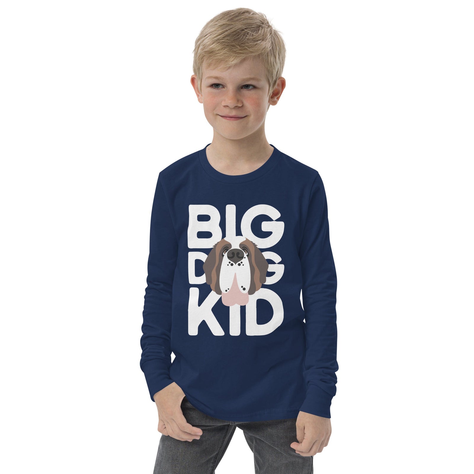 Big Dog Kid Youth Long Sleeve Tee - Lucy + Norman