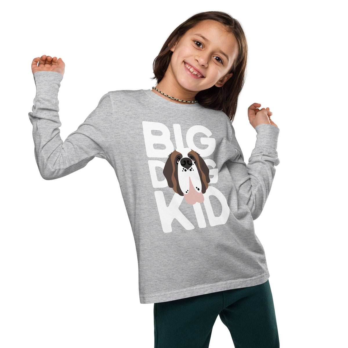 Big Dog Kid Youth Long Sleeve Tee - Lucy + Norman